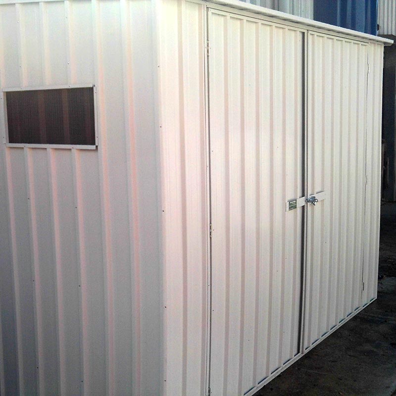 ventilated custom shed