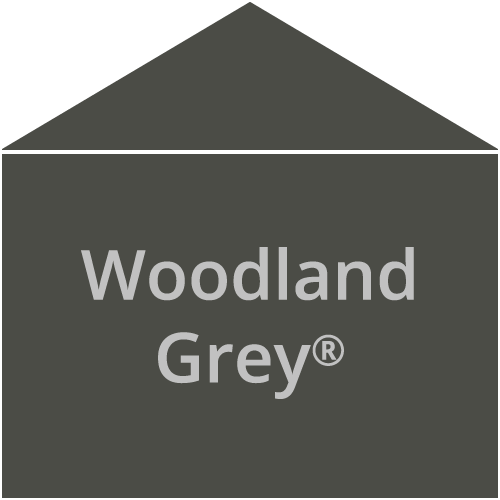 colorbond woodland grey garden shed