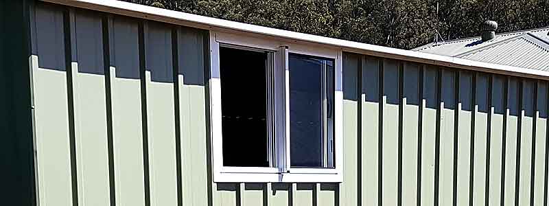 garden shed window